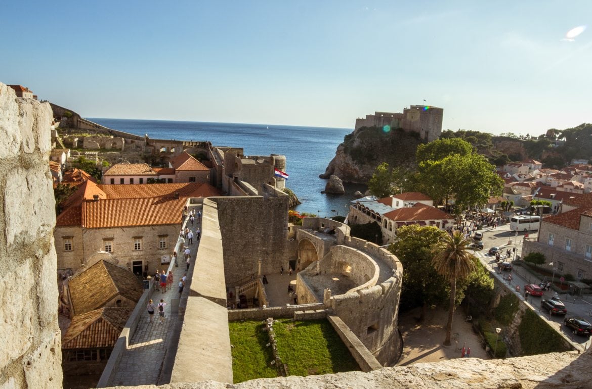 Walking The Walls Of Dubrovnik A View Of The Old City