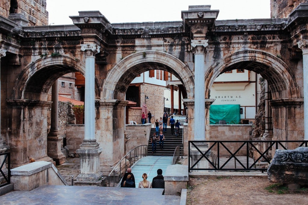 Hadrian's Gate, Antalya Turkey