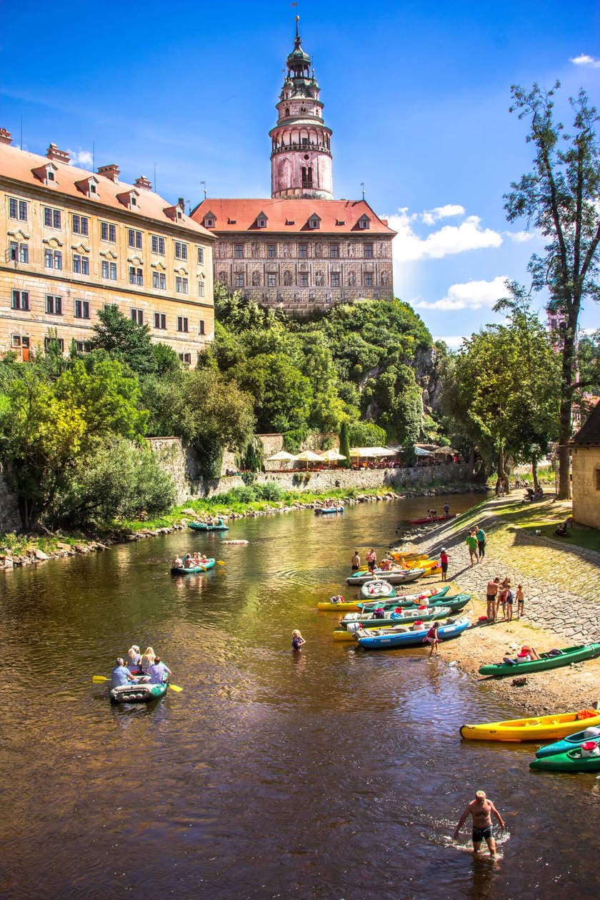 Cesky Krumlov Rafting