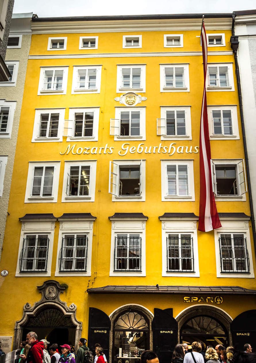 The Top 10 Things to do in Salzburg, Austria  // Visit Mozart's Birthplace and Residence