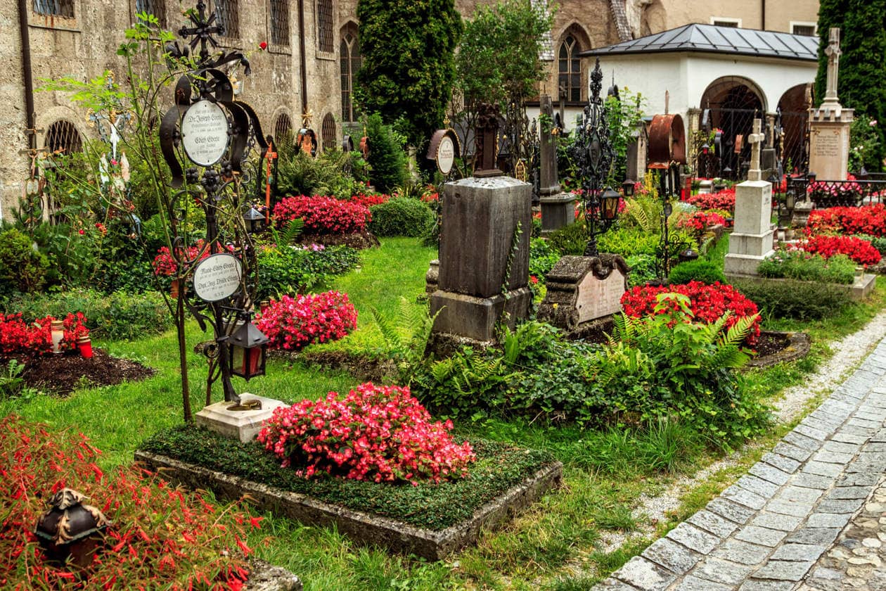 The Top 10 Things to do in Salzburg, Austria  // Petersfriedhoff Cemetery 