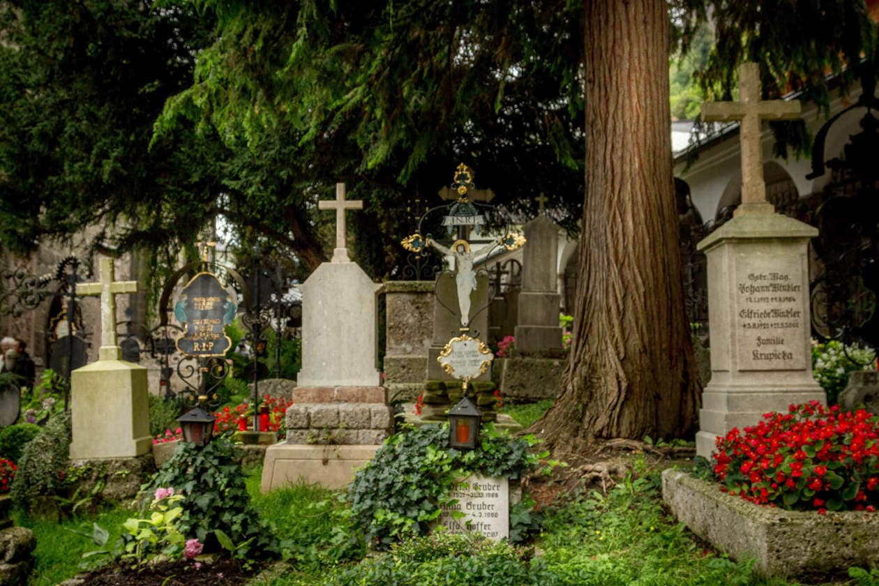 The Top 10 Things to do in Salzburg, Austria // Walk through Petersfriedhoff Cemetery