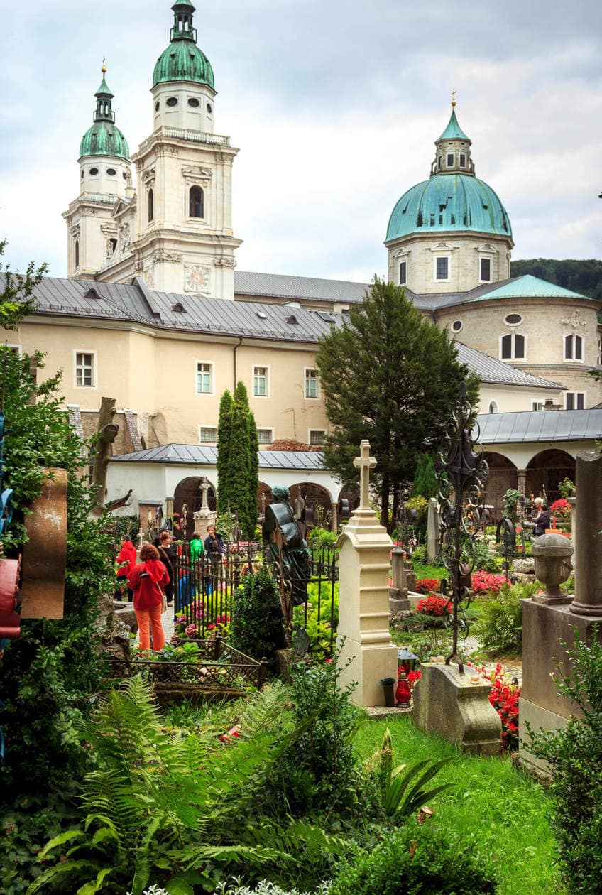 The Top 10 Things to do in Salzburg, Austria // Walk through Petersfriedhoff Cemetery