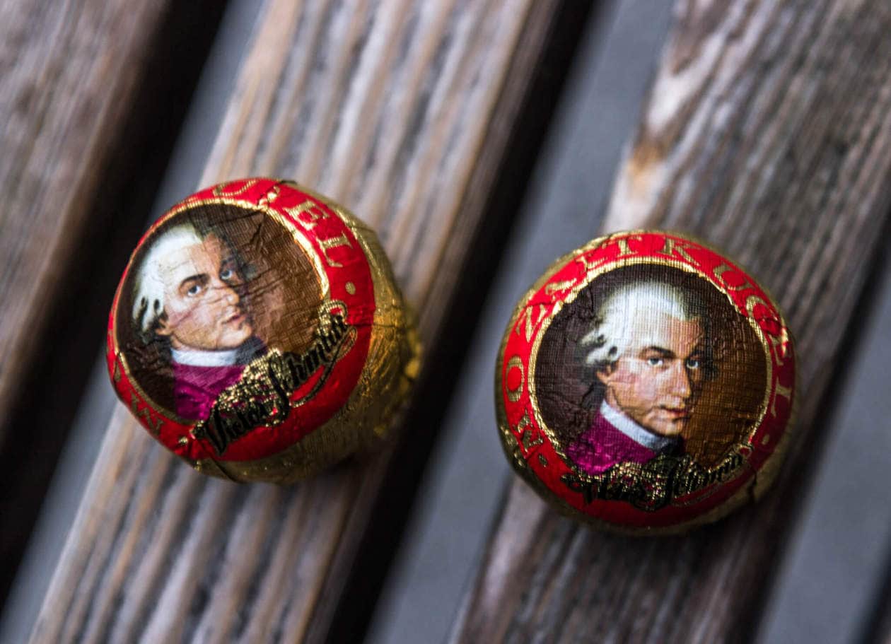 The Top 10 Things to do in Salzburg, Austria // Try the local food. Mozart Balls are popular chocolate candies named after Salzburg's most famous resident, Mozart