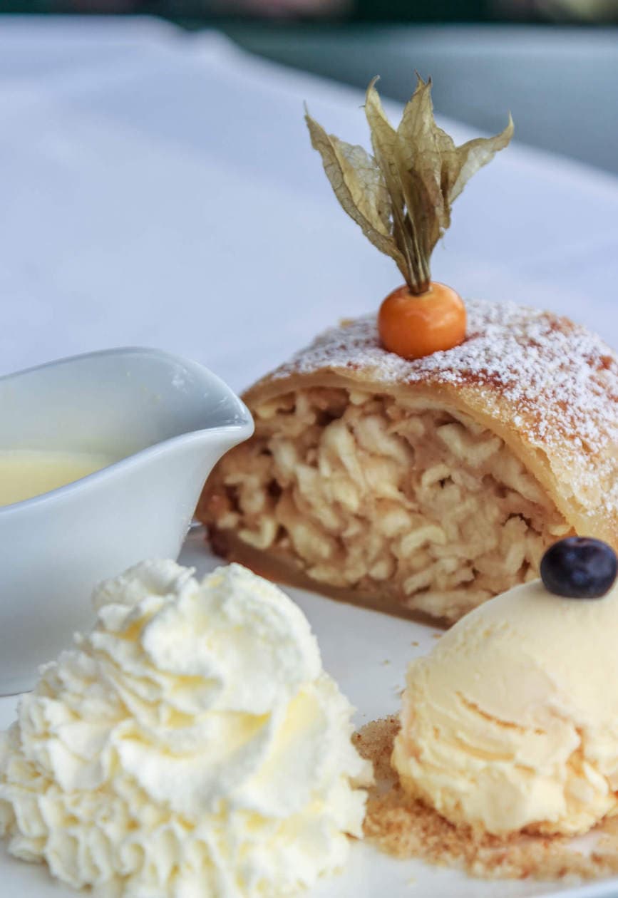 The Top 10 Things to do in Salzburg, Austria  // Taste the local food. Apple Strudel is one of the nation's most popular desserts. 