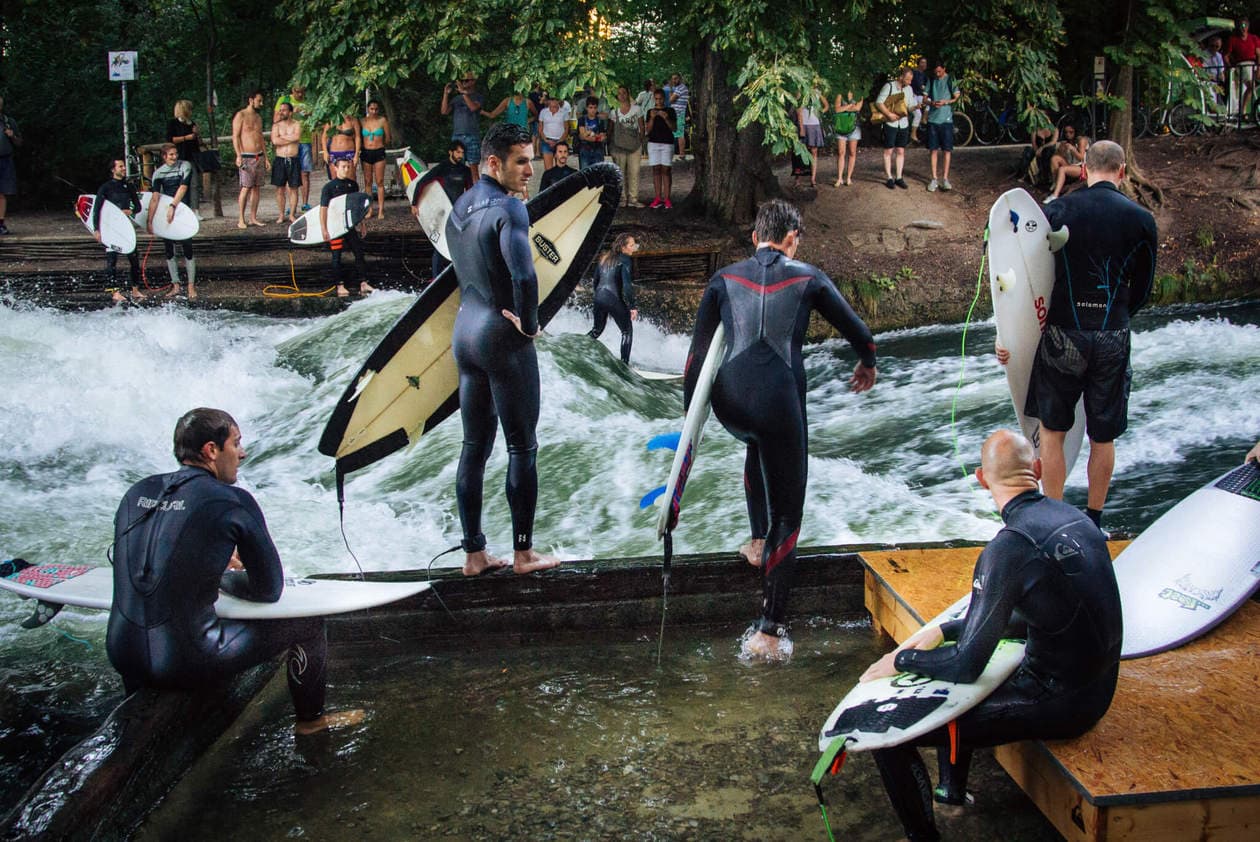 River Surfers | English Garden