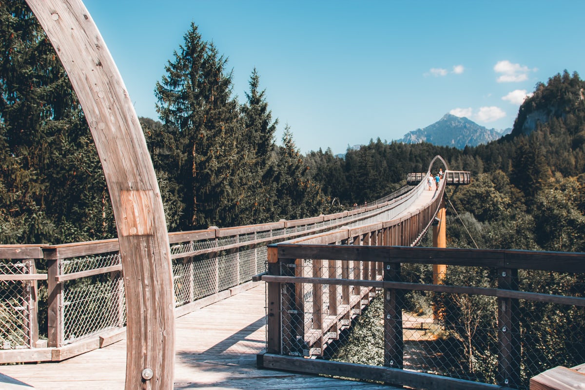 Fussen Germany Treetop Walkway 