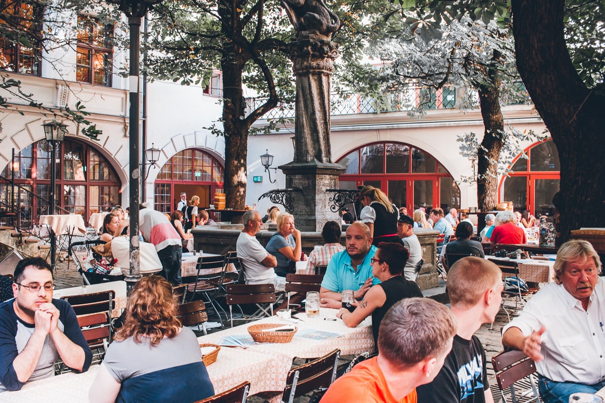 Hofbrauhaus Beer Garden