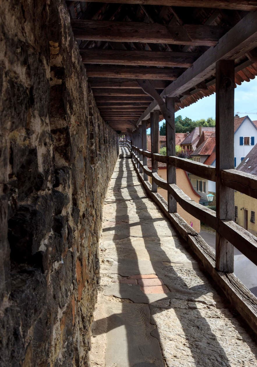 Walking the Rothenburg Ob Der Tauber Walls 