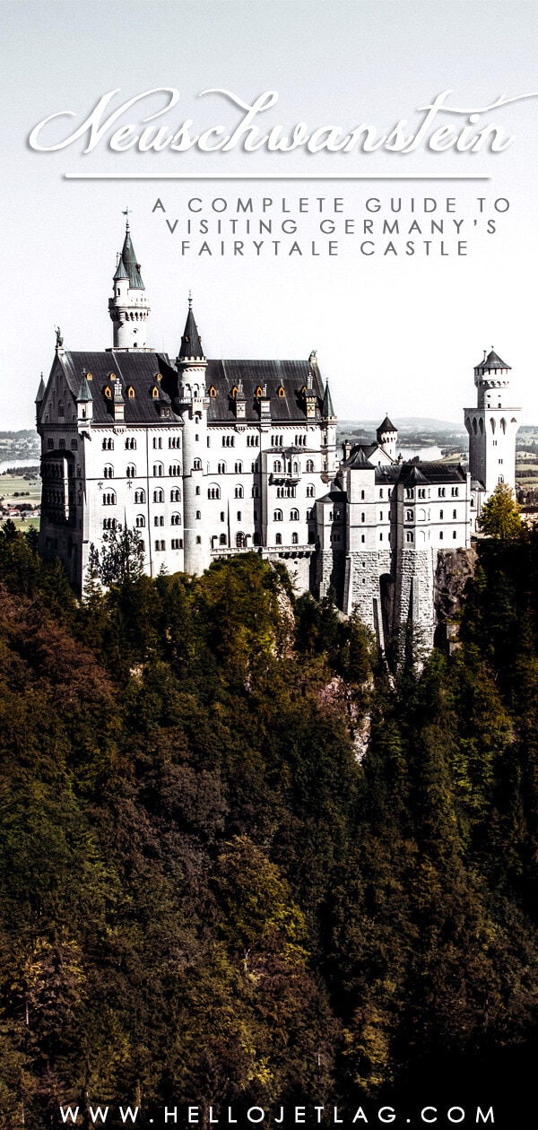 Neuschwanstein Castle is Germany's most photographed and popular fairytale castle. Keep reading for a complete guide to visiting Neuschwanstein Castle including photos, how to get there from Munich, how to buy tickets, where to find the best view and more. 