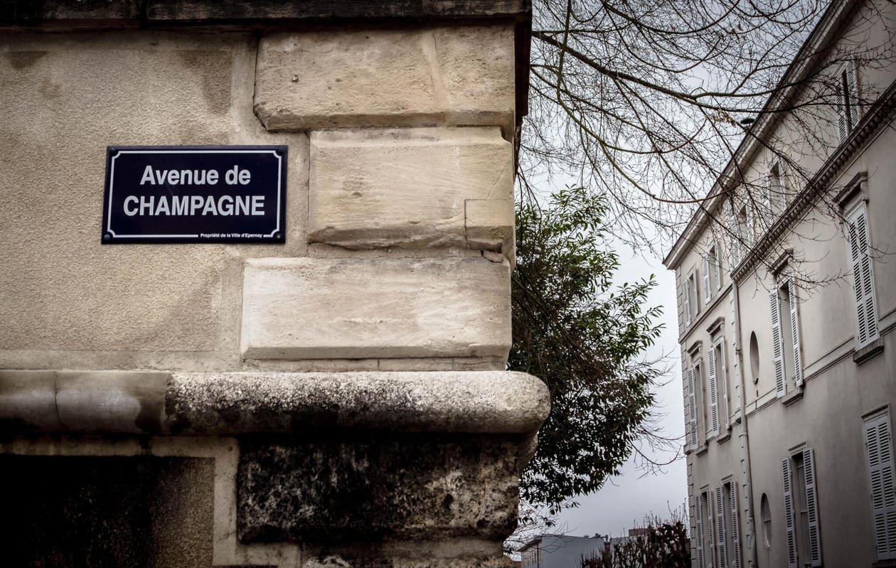 Avenue de Champagne, France 