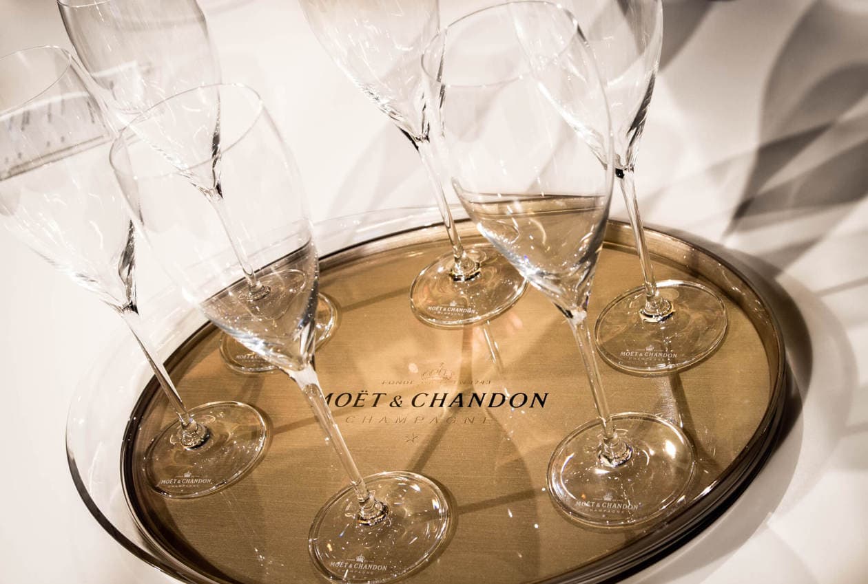 Visit the Moët & Chandon underground wine cellars in Champagne