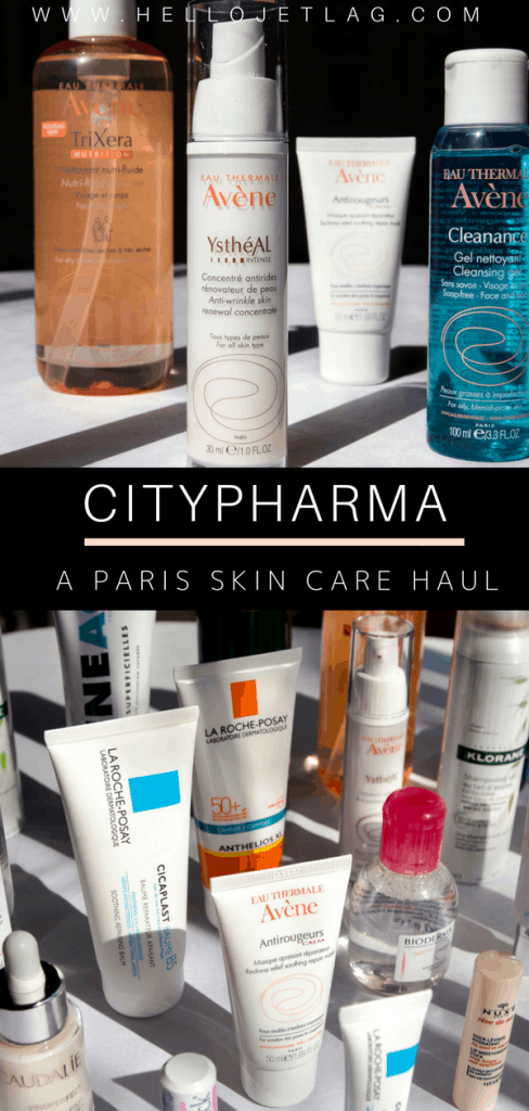 A massive skin care haul from the best French pharmacy in Paris, Citypharma