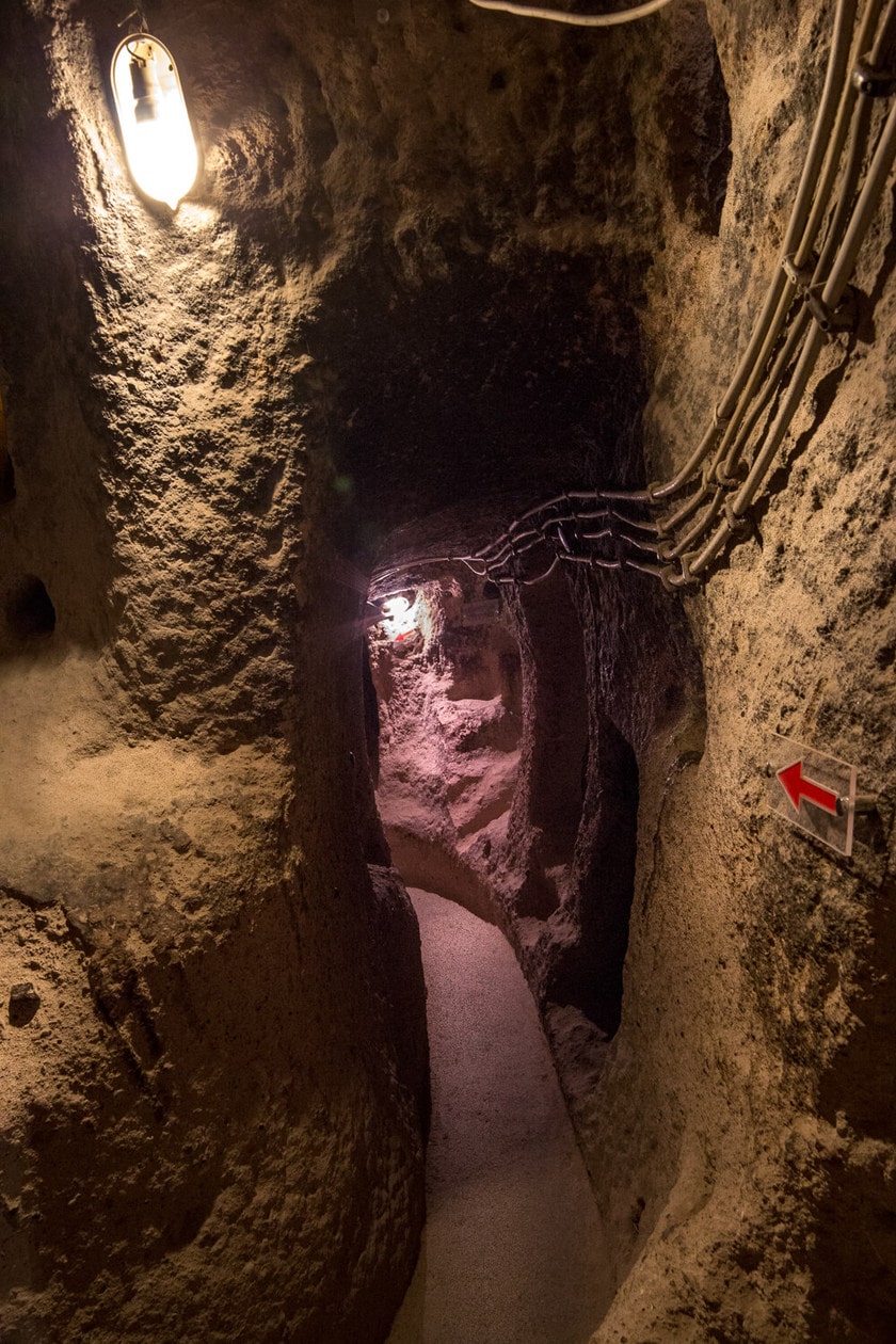 Kaymakli Underground City Tunnels