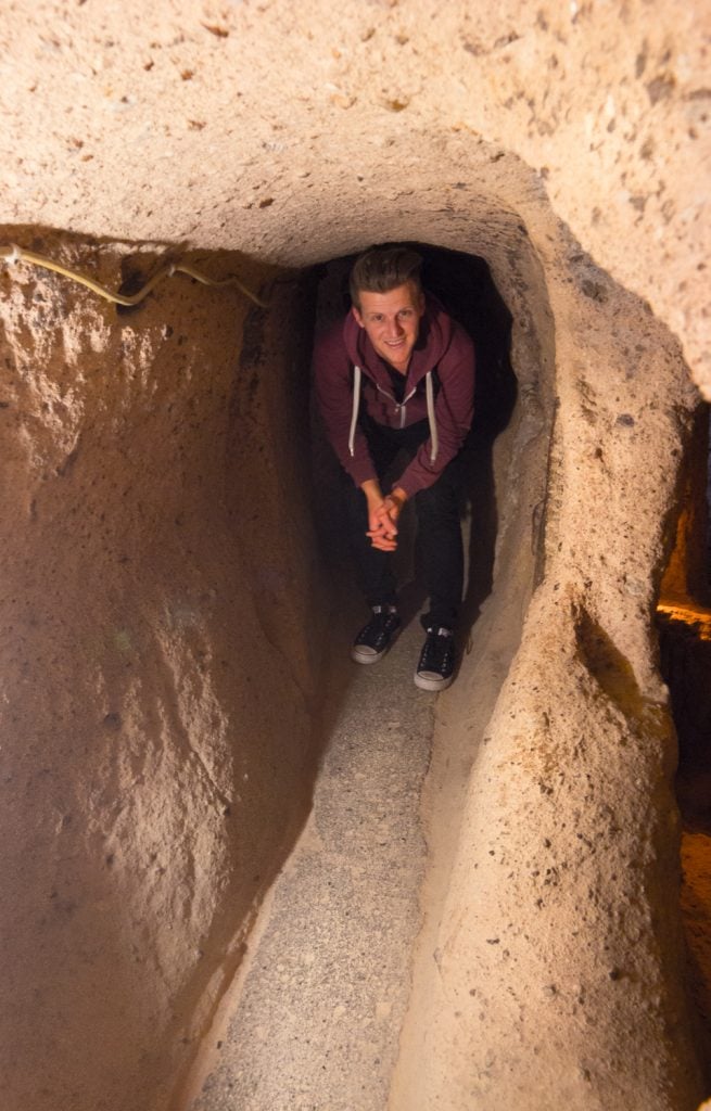 Underneath Cappadocia // Kaymakli Underground City : A Visitor's Guide