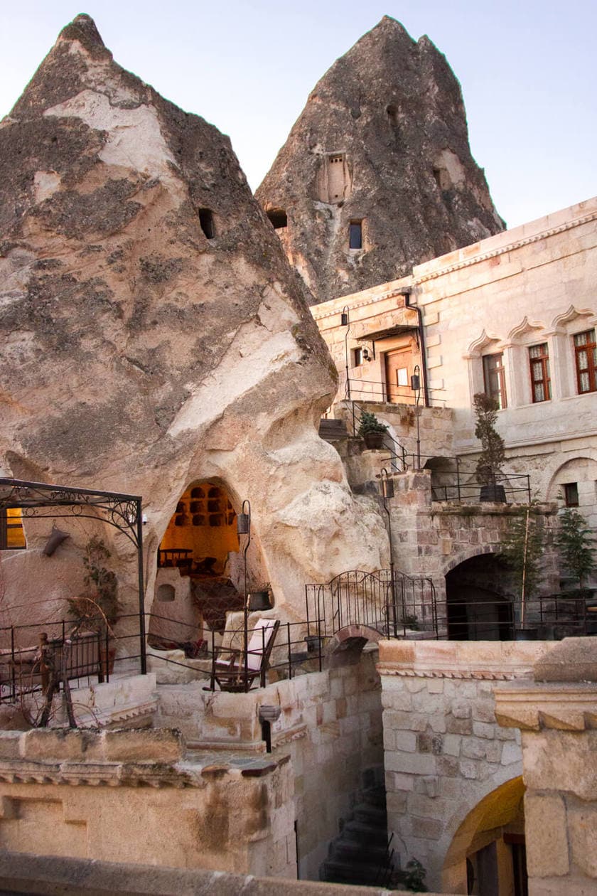 cave in hotel