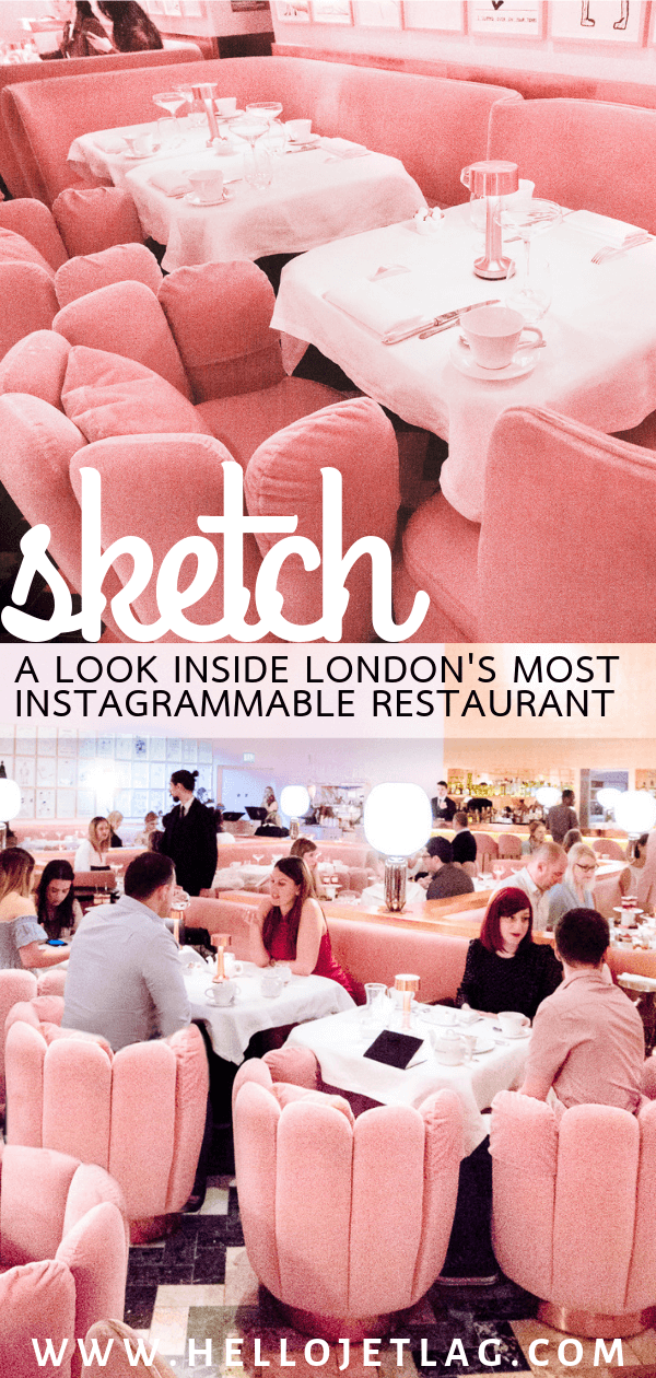 Sketch Afternoon Tea in the famous pink restaurant. Keep reading for photos and what to expect when visiting London's most instagrammable tea room.