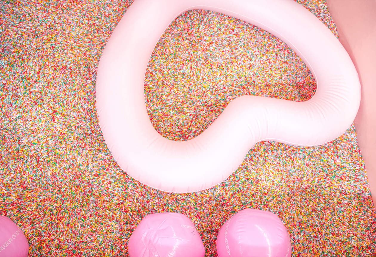 A colorful photo walkthrough from the most photogenic art exhibit in the United States, the Museum of Ice Cream! Swim in the infamous sprinkle pool, sample ice cream and level up your Instagram feed with this fun, traveling pop-up. Locations in Los Angeles, Miami, New York and San Francisco.