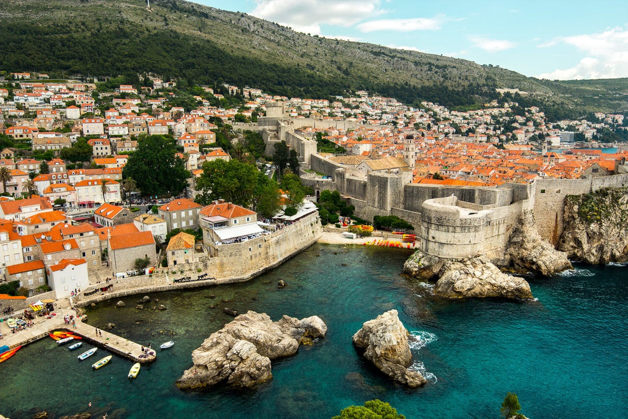 View from Fort Lovrijenac, Dubrovnik 