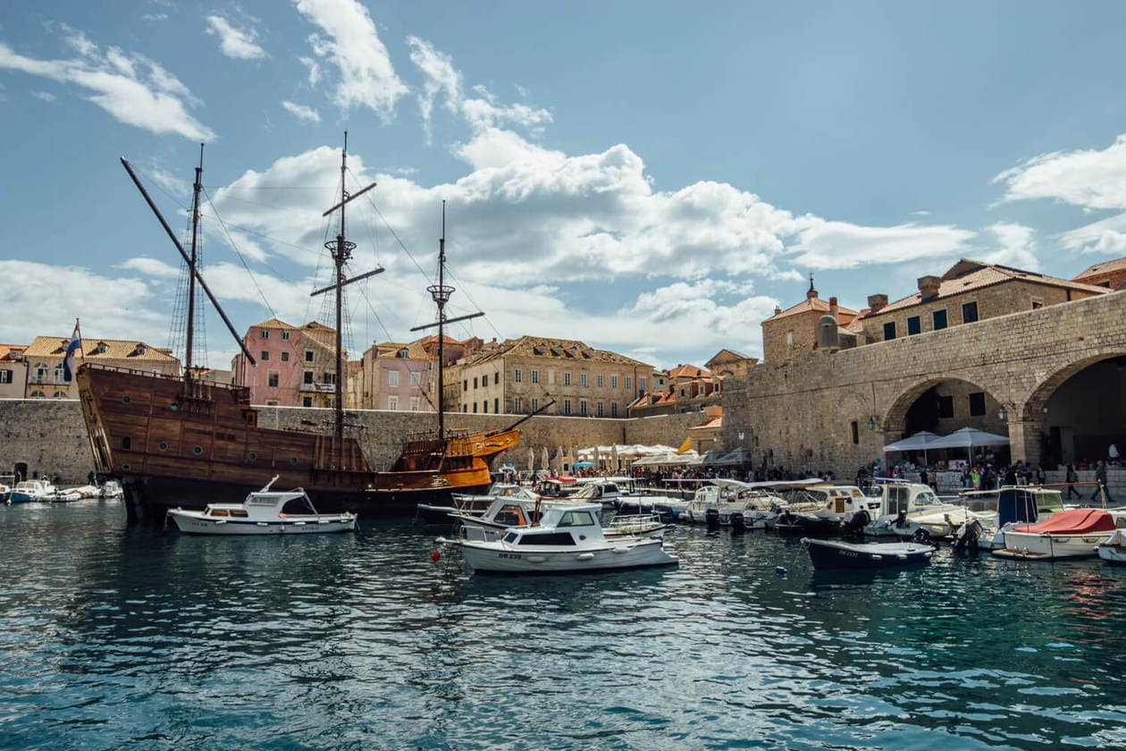 Old Town Dubrovnik Port 