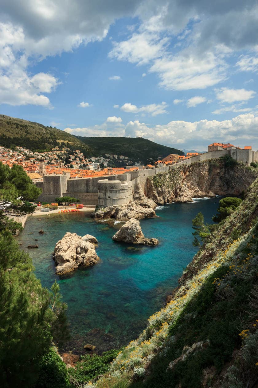 Wallpaper coast, panorama, Croatia, Croatia, Dubrovnik, Dubrovnik, The  Adriatic sea for mobile and desktop, section город, resolution 2003x1200 -  download