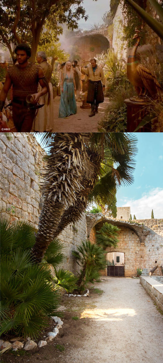 Dubrovnik's Lokrum Island aka Qarth in Game of Thrones