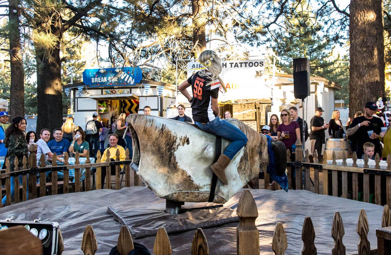 Big Bear Oktoberfest Mechanical Bull