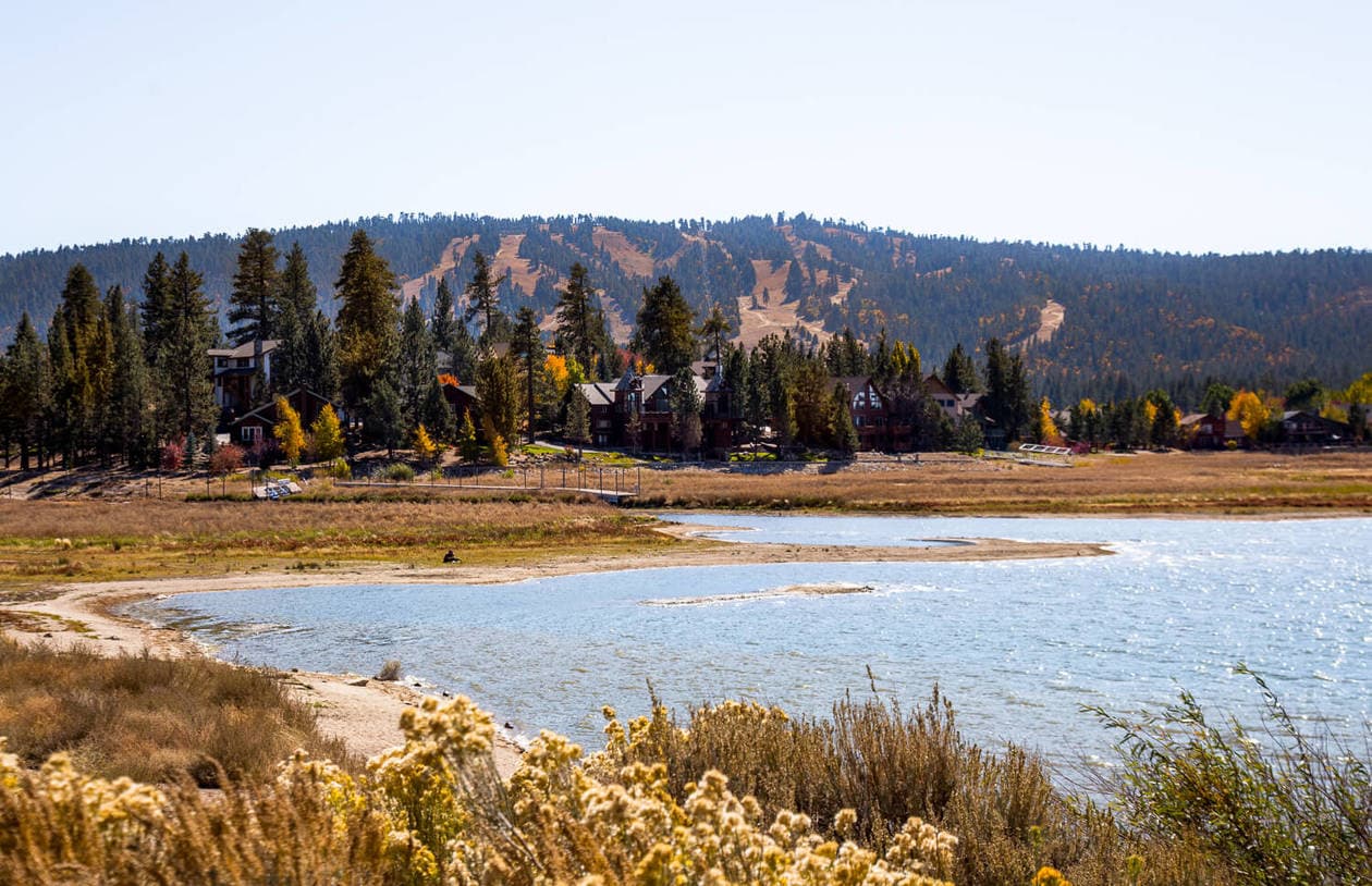 Big Bear Lake in the Fall