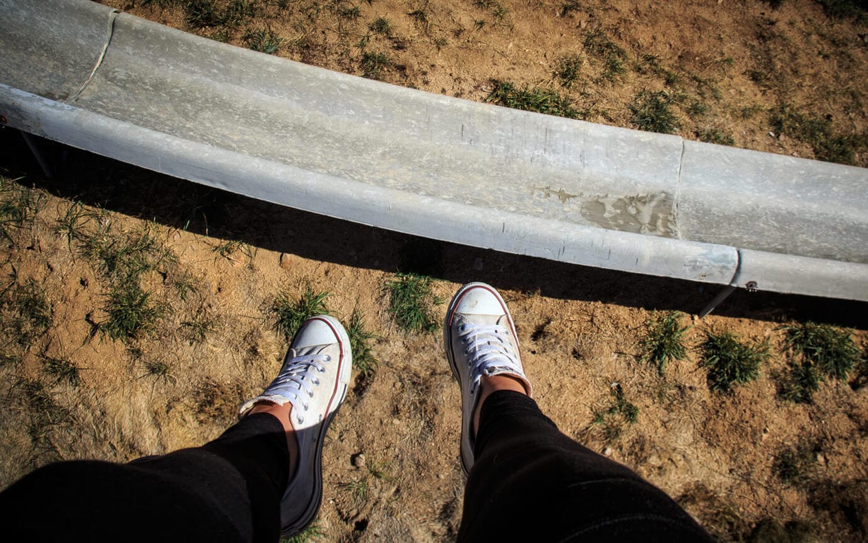 Alpine Slide at Magic Mountain Big Bear 