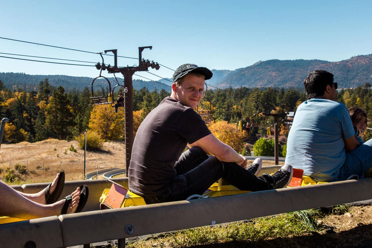 Alpine Slide at Magic Mountain Big Bear 