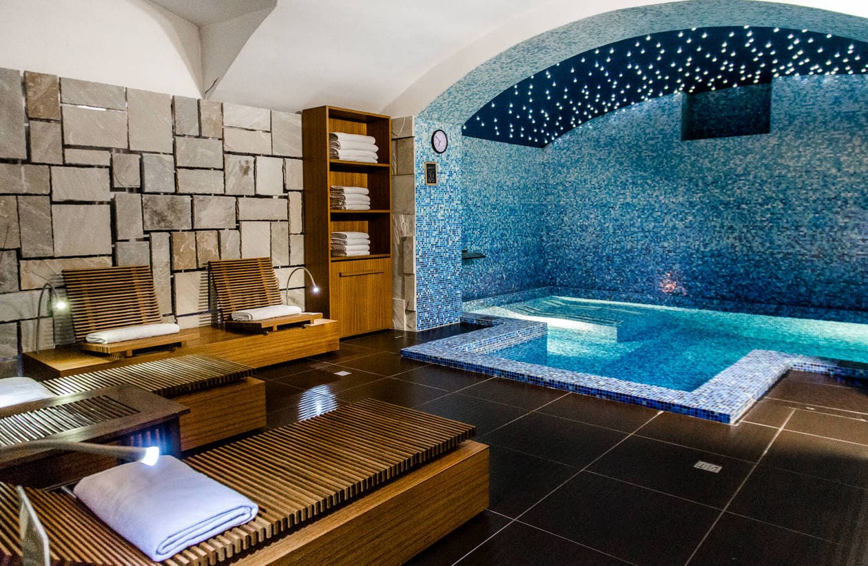 Pool at Gallery Park Hotel and Spa in Riga, Latvia