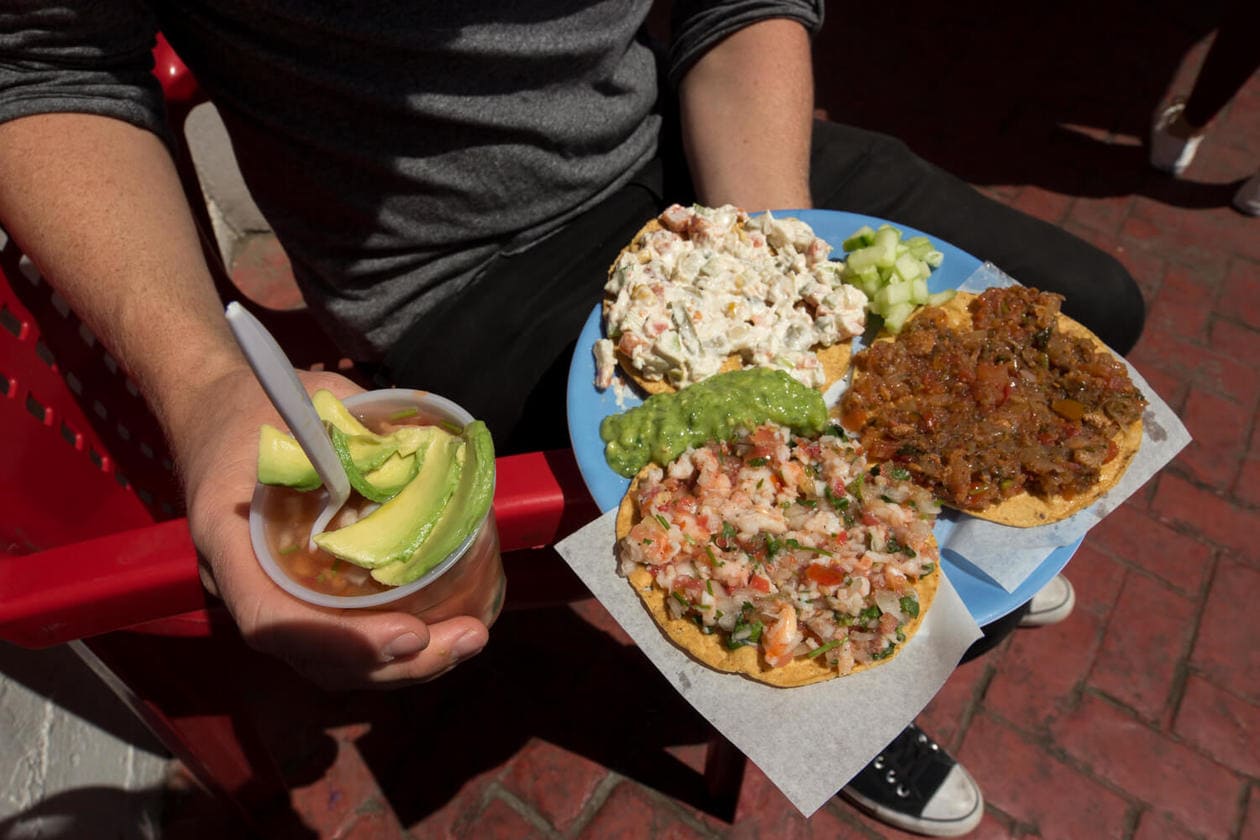 La Guerrerense // The Best Street Food in the World Sits on a Corner in  Ensenada •