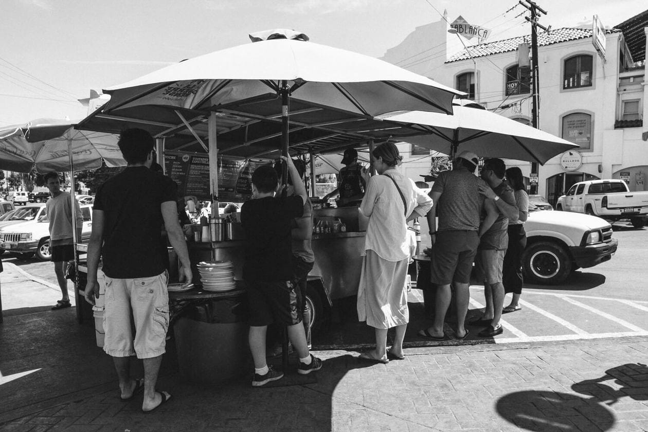 La Guerrerense Ceviche Street Cart in Ensenada 