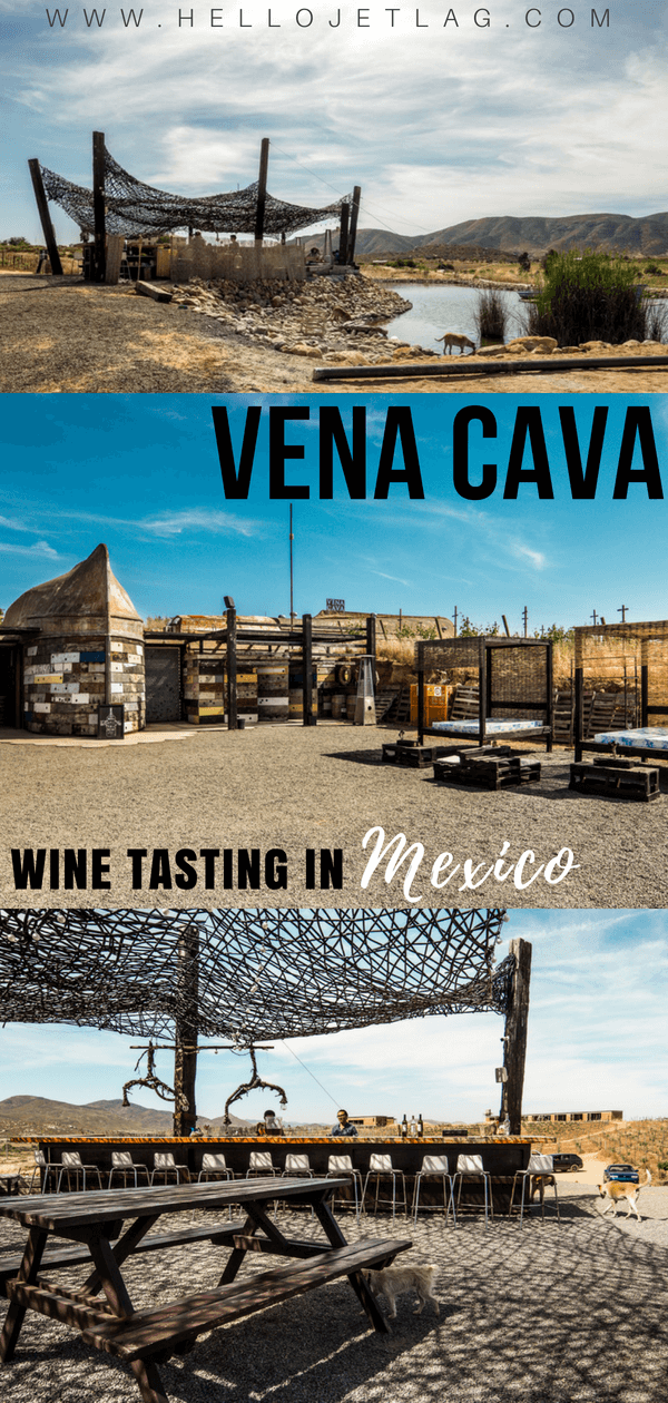 Vena Cava Winery is a must visit on any Valle de Guadalupe wine tasting itinerary. It's unique design (made from recycled materials!), award winning wine and popular food truck, Troika make Vena Cava one of the coolest stops on the valley.