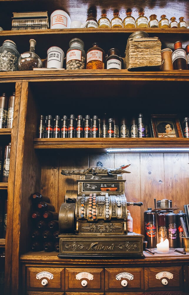 Apothecary Bar in Riga Latvia 