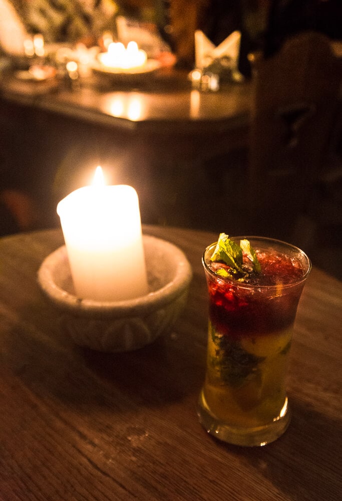 Riga Black Balsam: Black Mojito at Black Magic Bar 