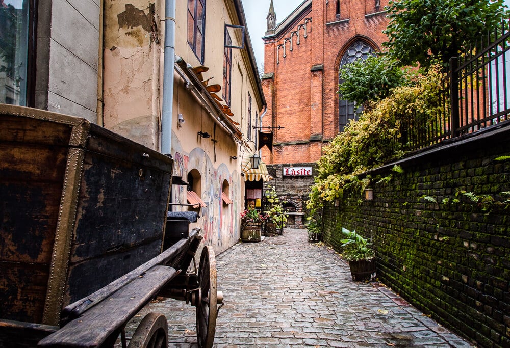 Pictures of Old Town Riga, Latvia 