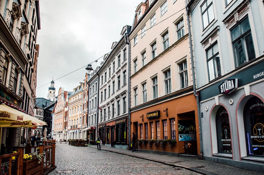 Pictures of Old Town Riga, Latvia 