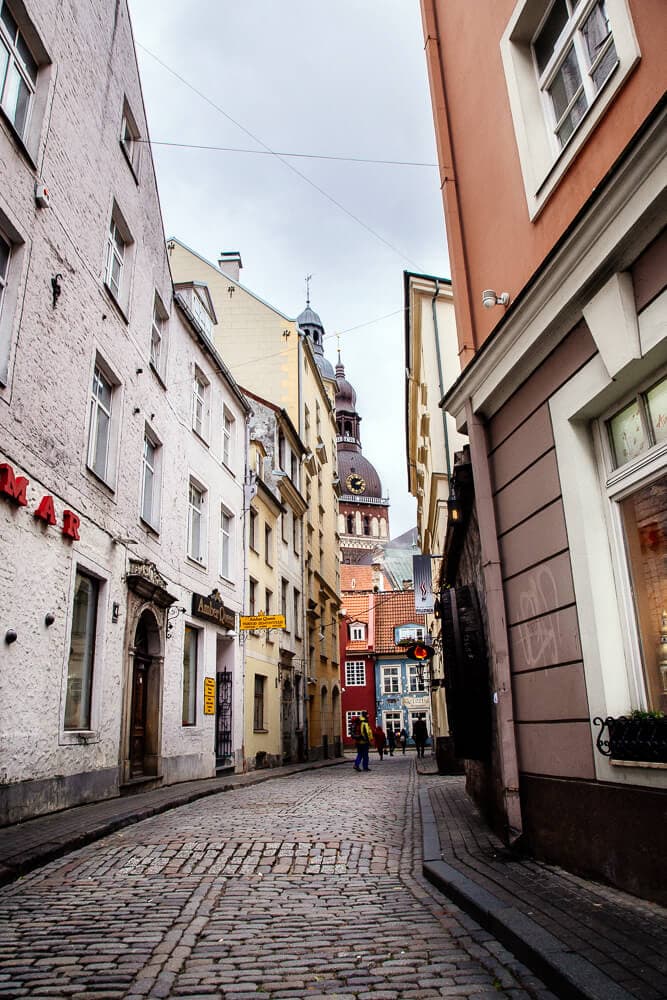 Pictures of Old Town Riga, Latvia 