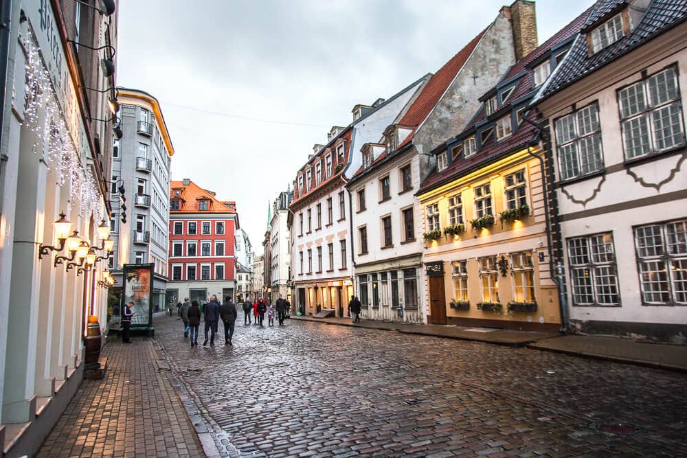Pictures of Old Town Riga, Latvia 