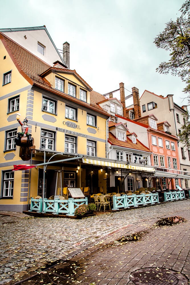 Pictures of Old Town Riga, Latvia 