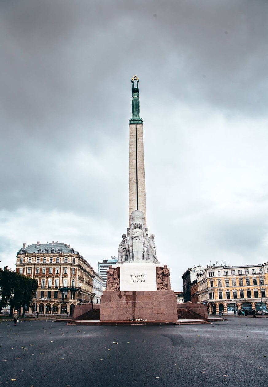 What to do in Riga // Freedom Monument 