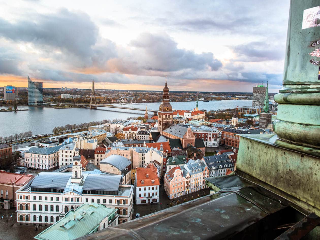 St. Peter's Church Riga // The Best Vantage Point of the City 