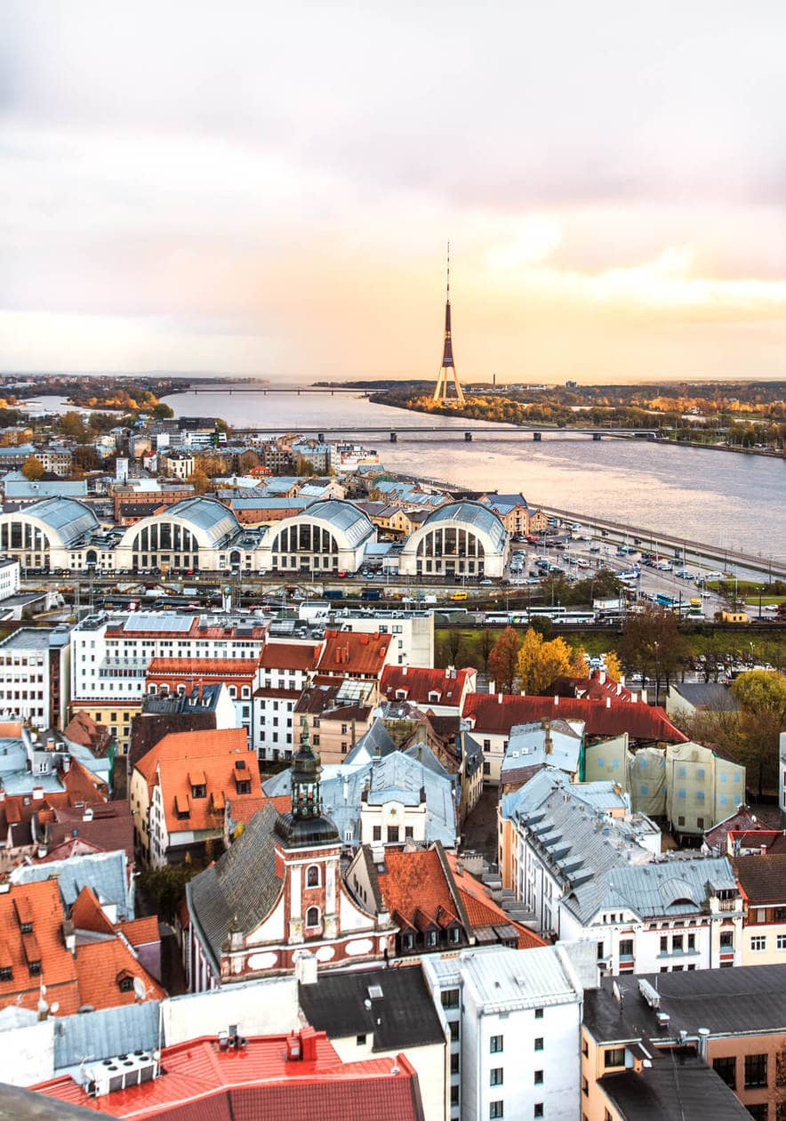 St. Peter's Church Riga : A 360 Degree View