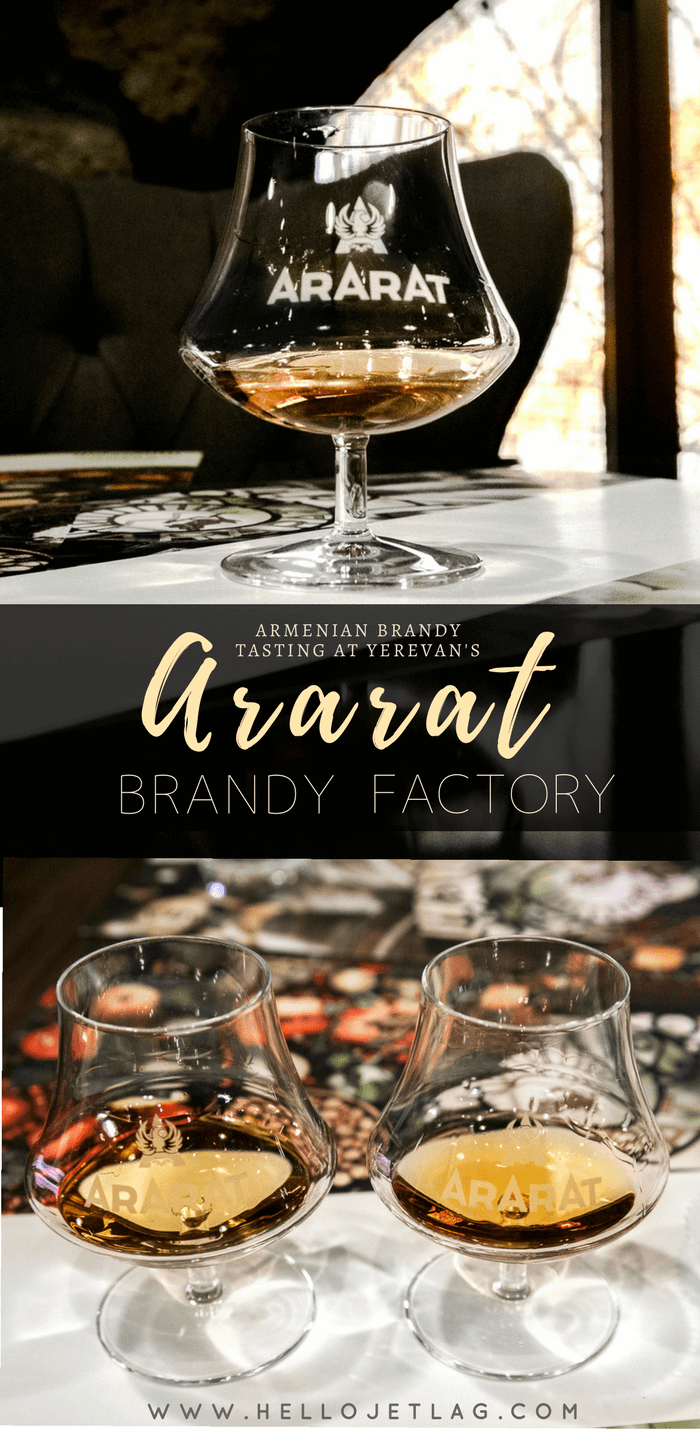 Touring the Ararat Brandy Factory in Yerevan, Armenia - One of the top things to do in Yerevan. Keep reading for what to expect on the tour and information about tasting Armenian brandy. 