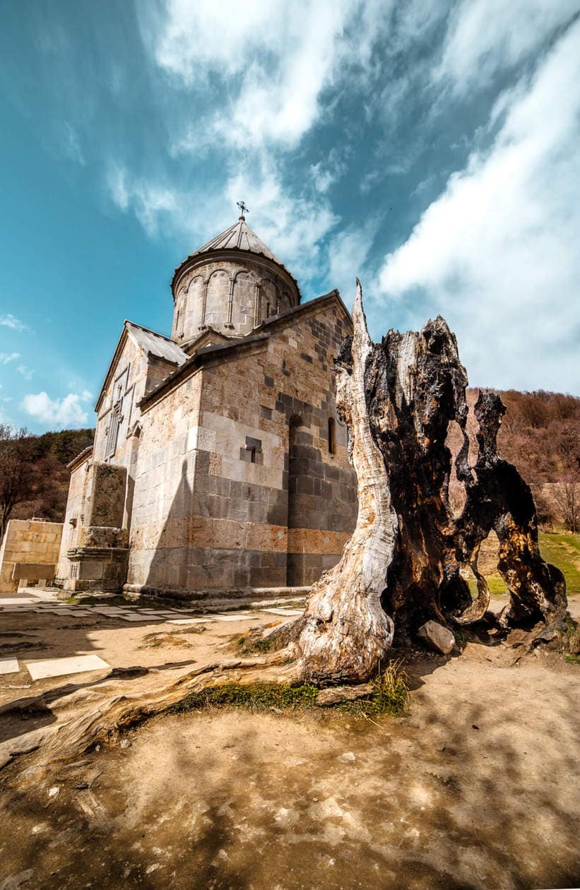 Haghartsin Monastery is one of top things to do in Armenia. Located in the Tavush region, near Dilijan, Haghartsin is a popular (and easy) day trip from Yerevan. Keep reading to see more photos, read about the history of the monastery and discover the best time of the year to visit.
