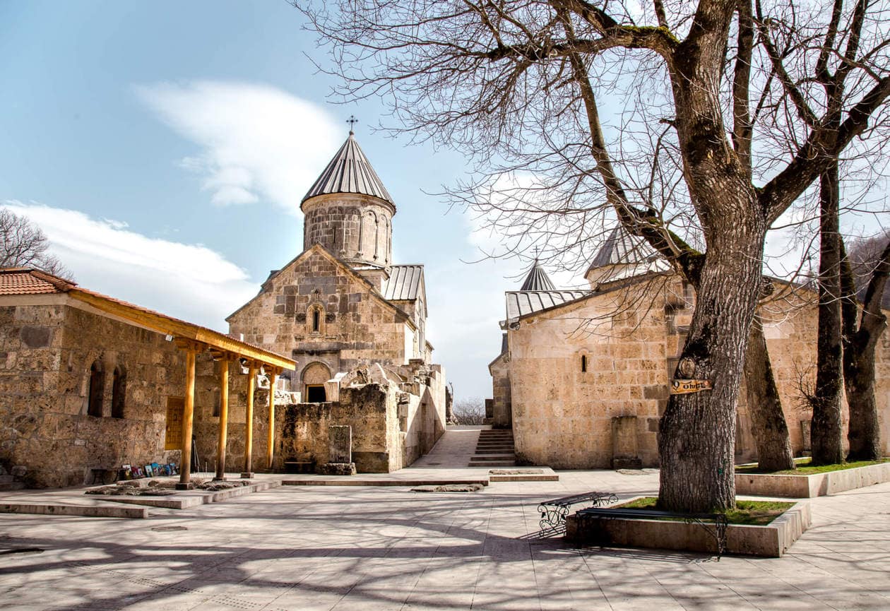 Haghartsin Monastery is one of top things to do in Armenia. Located in the Tavush region, near Dilijan, Haghartsin is a popular (and easy) day trip from Yerevan. Keep reading to see more photos, read about the history of the monastery and discover the best time of the year to visit.