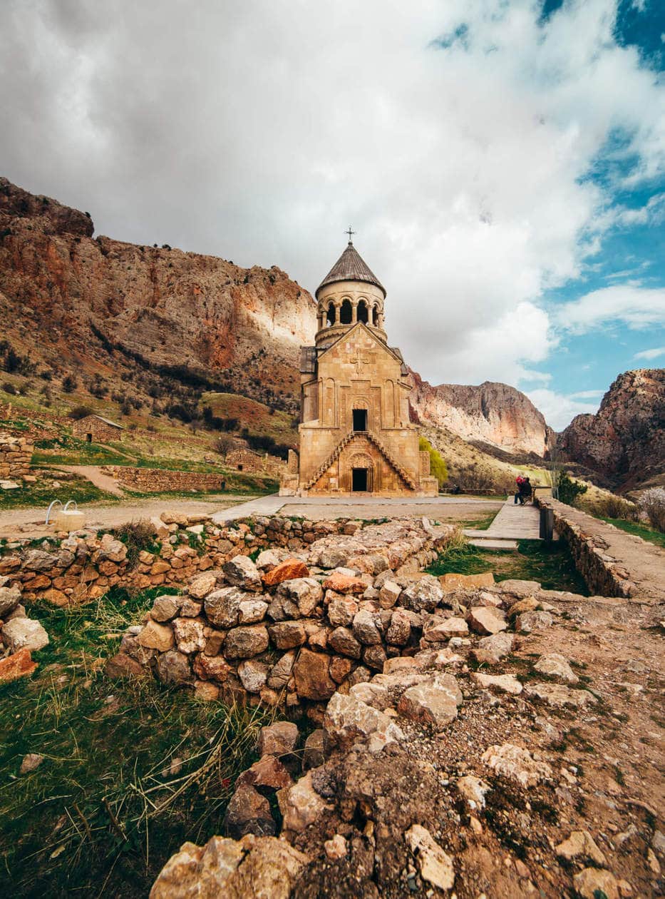 Noravank Monastery // A Must Visit Religious and Historical Monastery Complex situated on a cliff within a gorge created by the Amagu River. Noravank Monastery is located in Southern Armenia near Areni (on the way to Jermuk). 