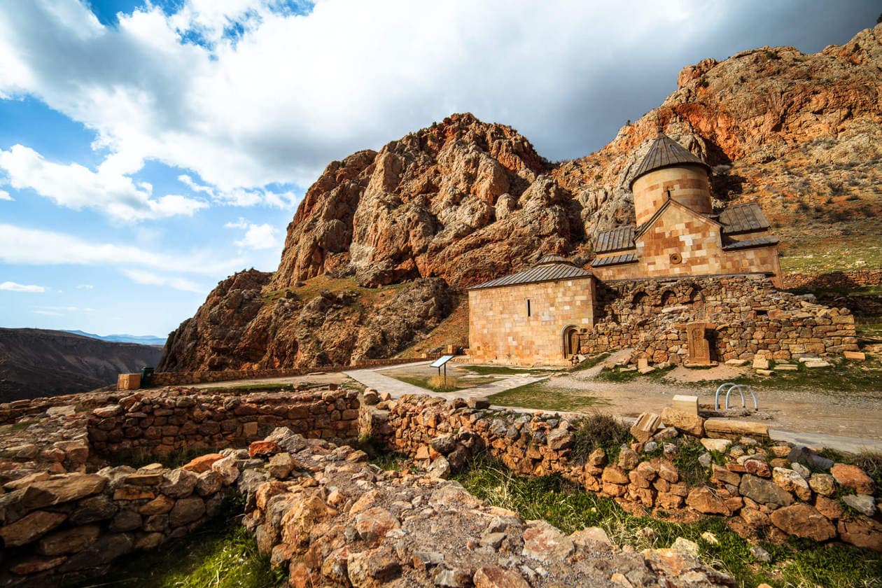 Noravank Monastery // A Must Visit Religious and Historical Monastery Complex situated on a cliff within a gorge created by the Amagu River. Noravank Monastery is located in Southern Armenia near Areni (on the way to Jermuk). 