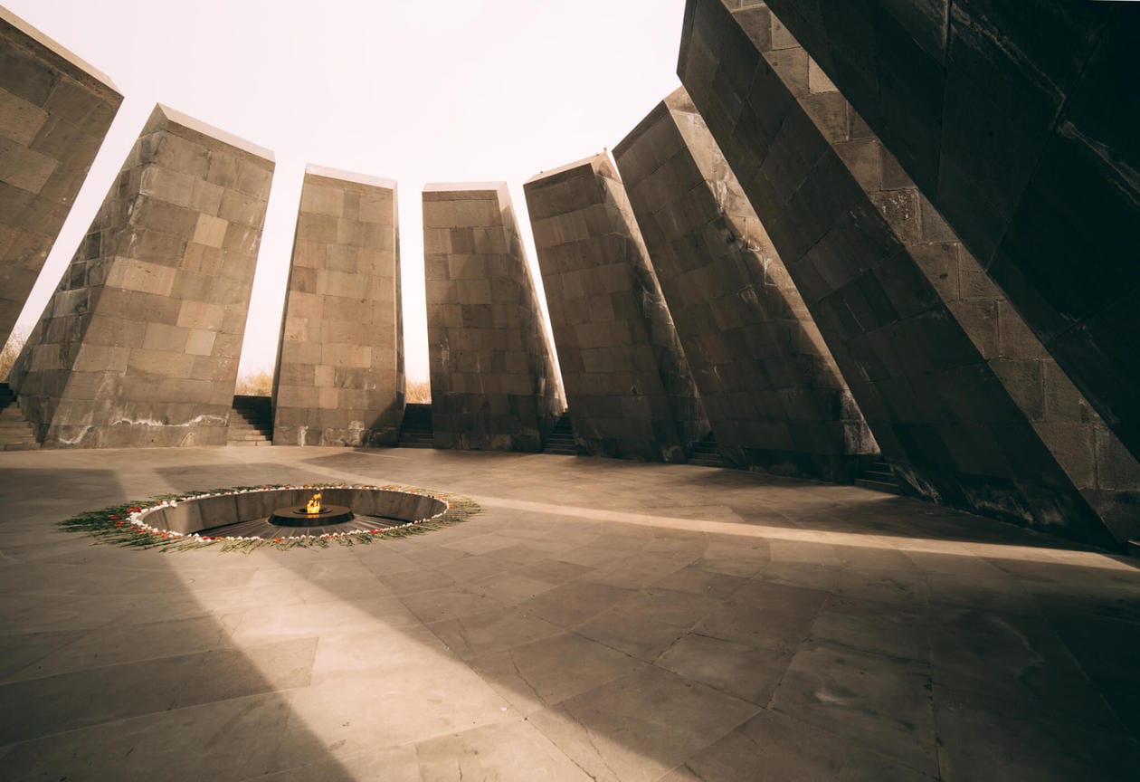 During WWI, 1.5 million Armenians were killed at the hands of the Ottoman Turks. Tsitsernakaberd is the official Armenian Genocide memorial of Armenia, and one of the most important things to do in Yerevan. Keep reading for a brief history of the Armenian Genocide, photos of the memorial, and what to expect when you visit Tsitsernakaberd.